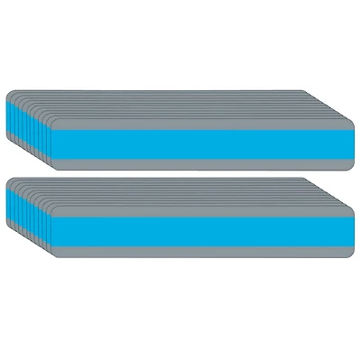 Ashley Productions® Blue Double Wide Sentence Strip Reading Guide, 24ct.