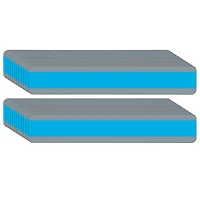 Ashley Productions® Blue Double Wide Sentence Strip Reading Guide, 24ct.