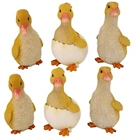 Design Toscano 6 Piece Duckling Brood Garden Statue Set