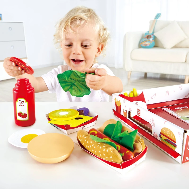 Hape Fast Food Kitchen Playset