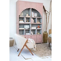 Hello Honey® 5ft. x 7ft. Tan New Zealand Wool & Cotton Tufted Rug with Tassels