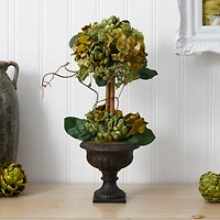 24" Artichoke Topiary Arrangement in Planter