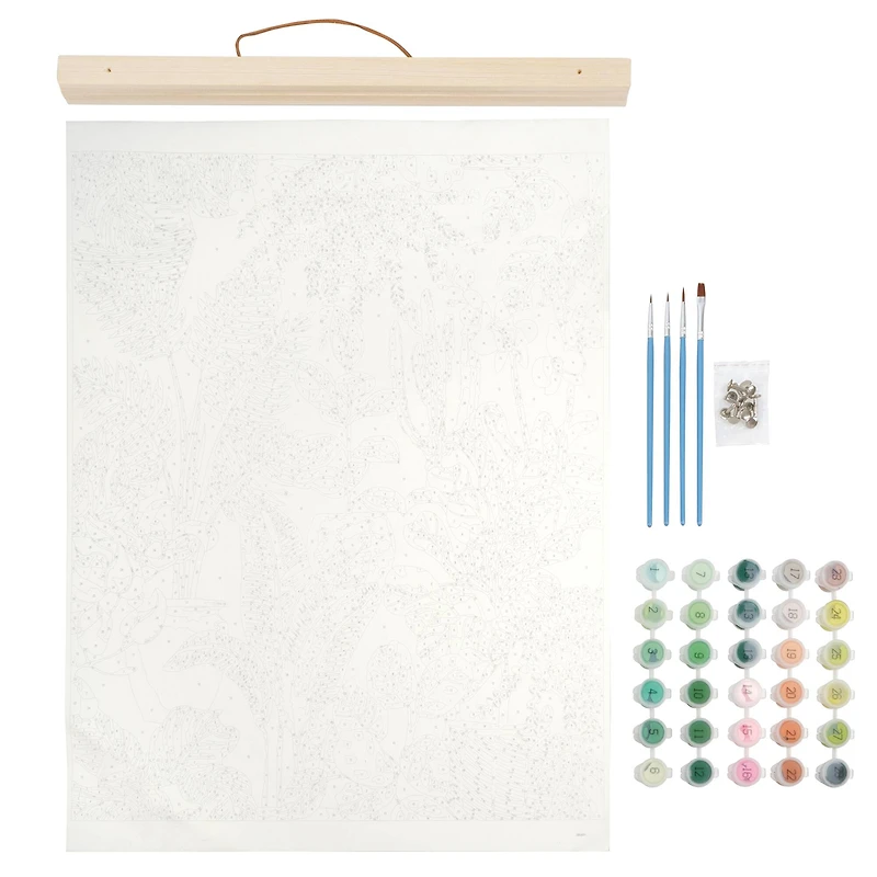 Botanical Greens Paint-by-Number Kit by Artist's Loft™ Necessities™