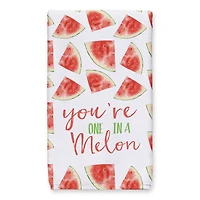 You're One in a Melon 16" x 25" Tea Towel - Set of 2