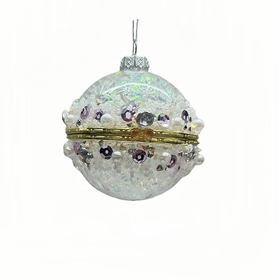 3.25" Iridescent Jewels Glass Ball Ornament by Ashland®