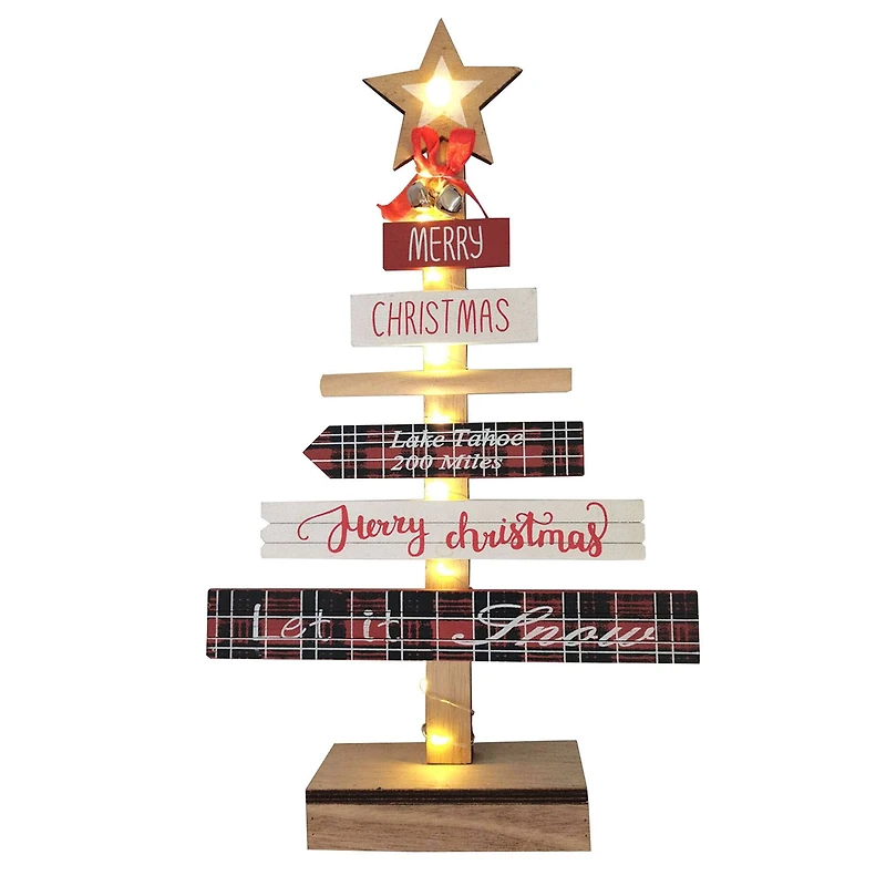 Santa's Workshop 16" LED Xmas Tree