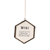 Mini Hexagon Float Frame by Studio Décor