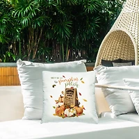 Stupell Industries Meet Me Pumpkin Patch Outdoor Printed Pillow