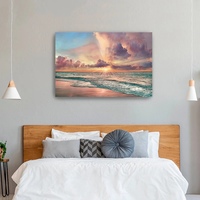 Copper Beach Canvas Giclee