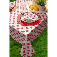 Watermelon Print Outdoor Tablecloth 60" x 84"