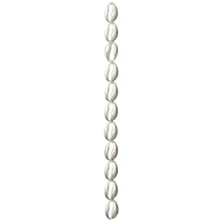 12 Packs: 11 ct. (132 total) Rhodium Zinc Alloy Cowry Shell, 17mm by Bead Landing®