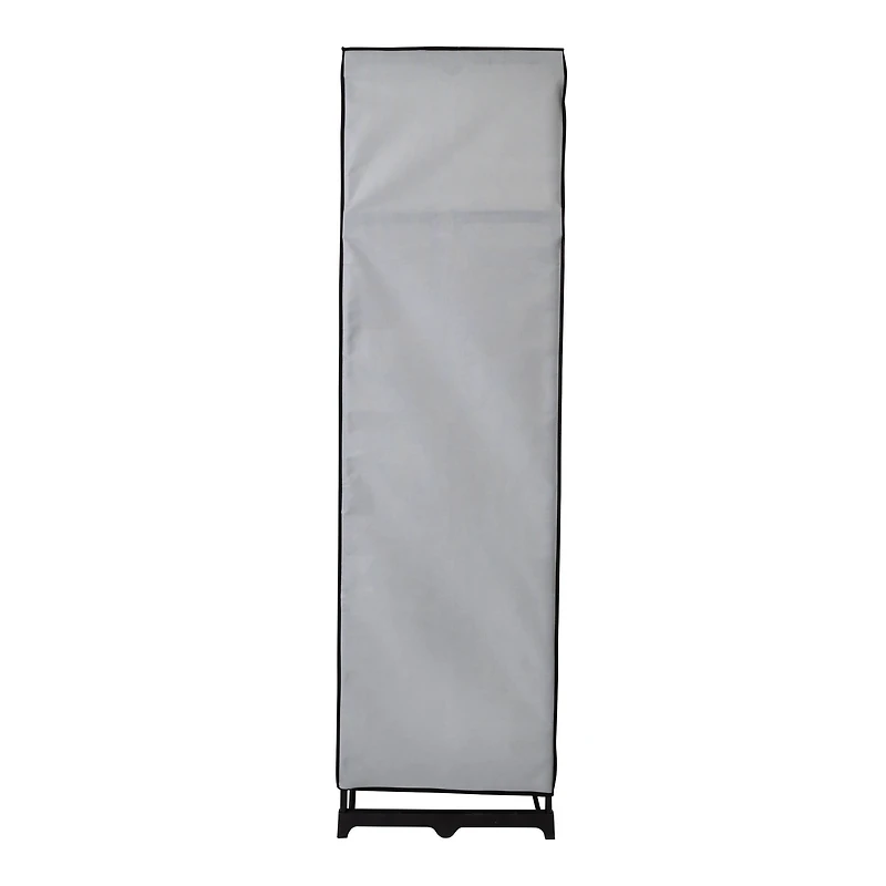 Honey Can Do 46'' Gray Portable Wardrobe Closet
