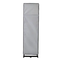 Honey Can Do 46'' Gray Portable Wardrobe Closet
