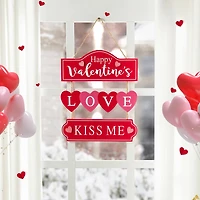 Glitzhome® 13.5" Valentine's Wooden Love Door Hanger