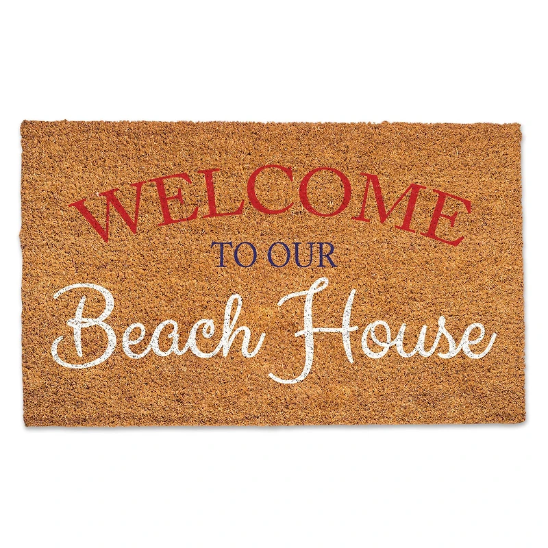 Welcome To Our Beach House Doormat