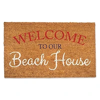 Welcome To Our Beach House Doormat