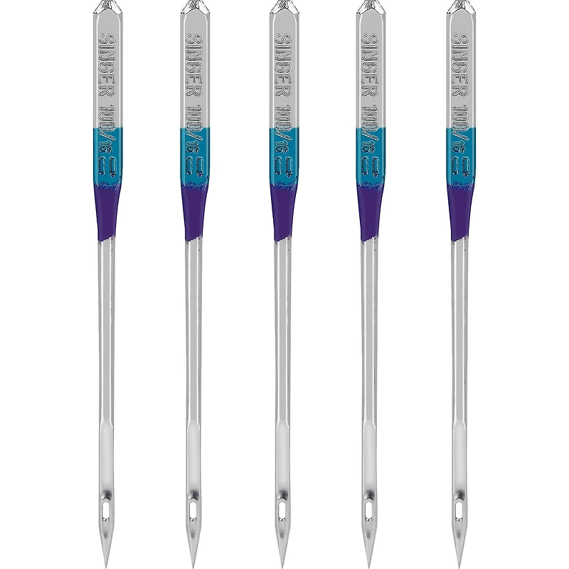 SINGER® Size 100/16 Denim Sewing Machine Needles, 5ct.