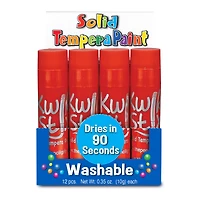 The Pencil Grip Red Kwik Stix, 12 Packs of 12
