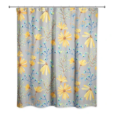 Spring Florals Shower Curtain