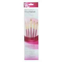 Princeton™ RealValue™ Golden Taklon 5 Piece Brush Set