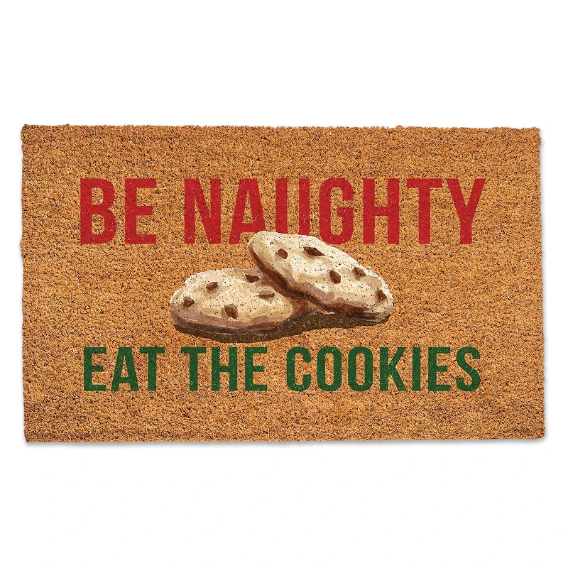 Be Naughty Eat the Cookies Doormat