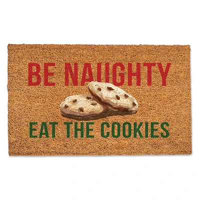 Be Naughty Eat the Cookies Doormat