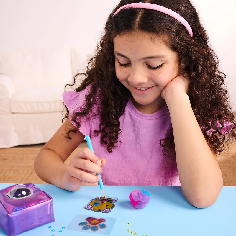 Creativity for Kids® Bubble Gems™ Puppy Dog Backpack Keychain Kit