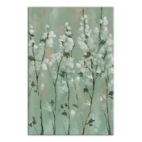 Green Cherry Blossom 24" x 36" Canvas Wall Art