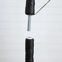 7ft. Pre-Lit Halloween Minimalist Twig Artificial Fall Tree with 400 Orange & Purple LED Lights