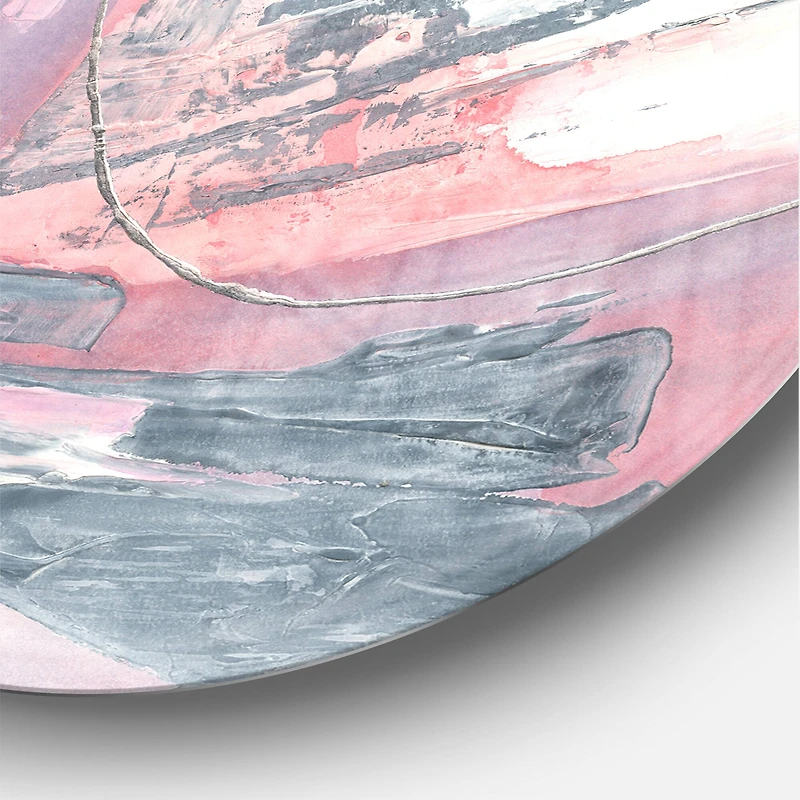 Designart - Durty Shabby Pink Blush I