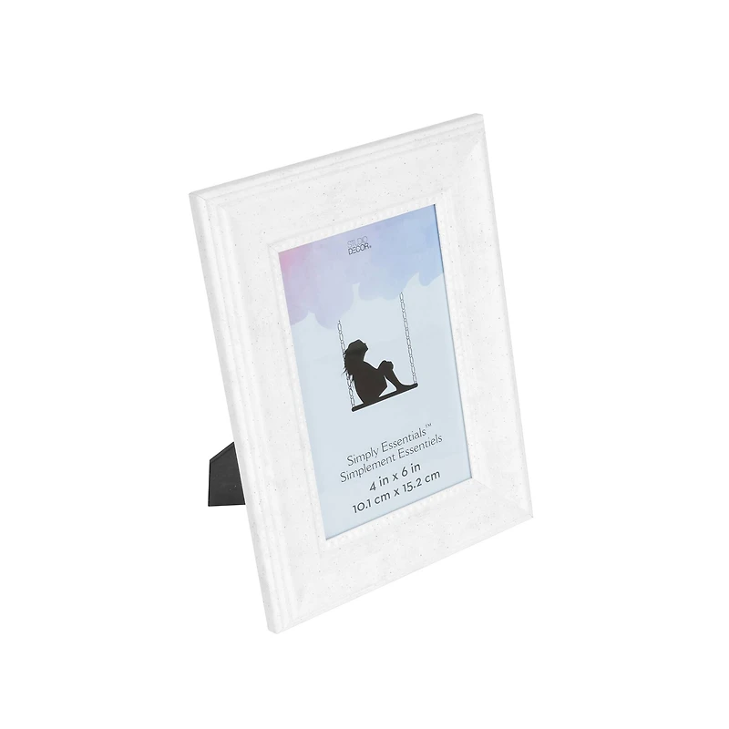 12 Pack: White Marbling 4" x 6" Frame, Simply Essentials™ by Studio Décor®