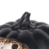 5.75" Skull Pumpkin LED Tabletop Accent by Ashland®