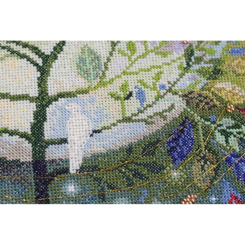 Abris Art World Tree Counted Cross Stitch Kit
