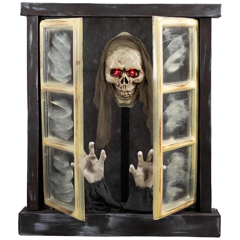 2.5ft. Lighted & Animated Opening Window Halloween Décor