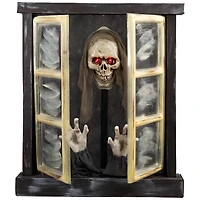 2.5ft. Lighted & Animated Opening Window Halloween Décor