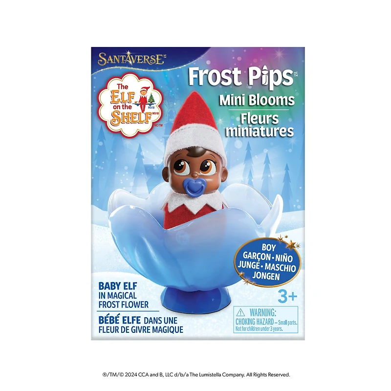 The Elf on the Shelf® Frost Pips™ Mini Blooms Brown Eyed Boy Elf Baby