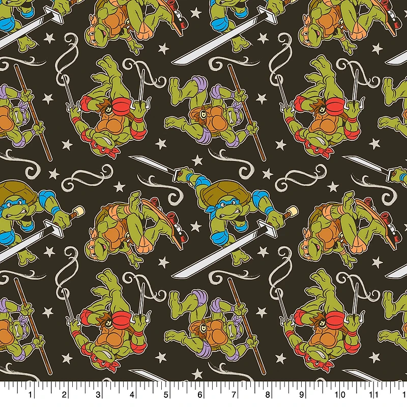 Nickelodeon® Teenage Mutant Ninja Turtles® Toss Cotton Fabric