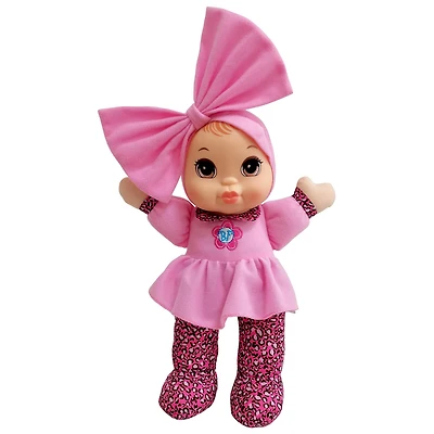 Goldberger Baby's First® Kisses™ 14" Baby Doll with Pink Shirt
