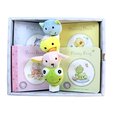 SpiceBox First Library Precious Pals Board Books Set