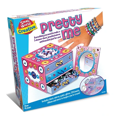 Small World Toys Pretty Me Jewelry Box Kit