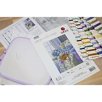 Luca-S Cozy Armchair Counted Cross-Stitch Kit