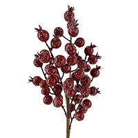 13" Dark Red Iced Berry Pick by Ashland®