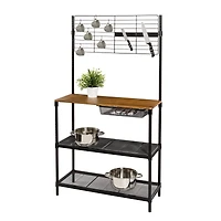 Honey Can Do Black Matte Work Station