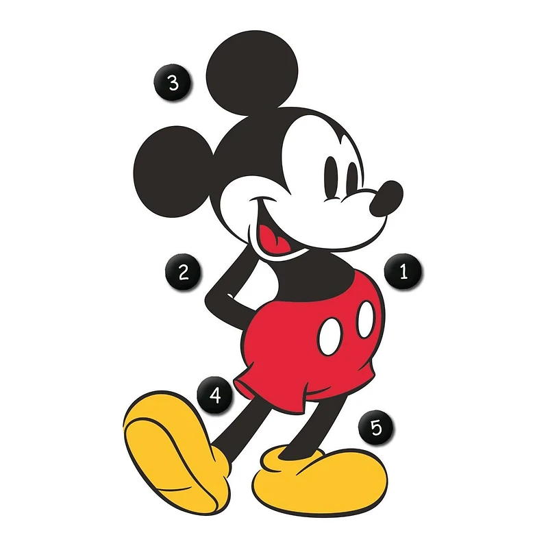RoomMates Disney® Mickey Mouse Peel & Stick Giant Wall Decals