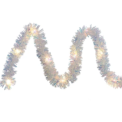 6ft. Iridescent LED Tinsel String Lights by Ashland®