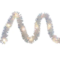 6ft. Iridescent LED Tinsel String Lights by Ashland®