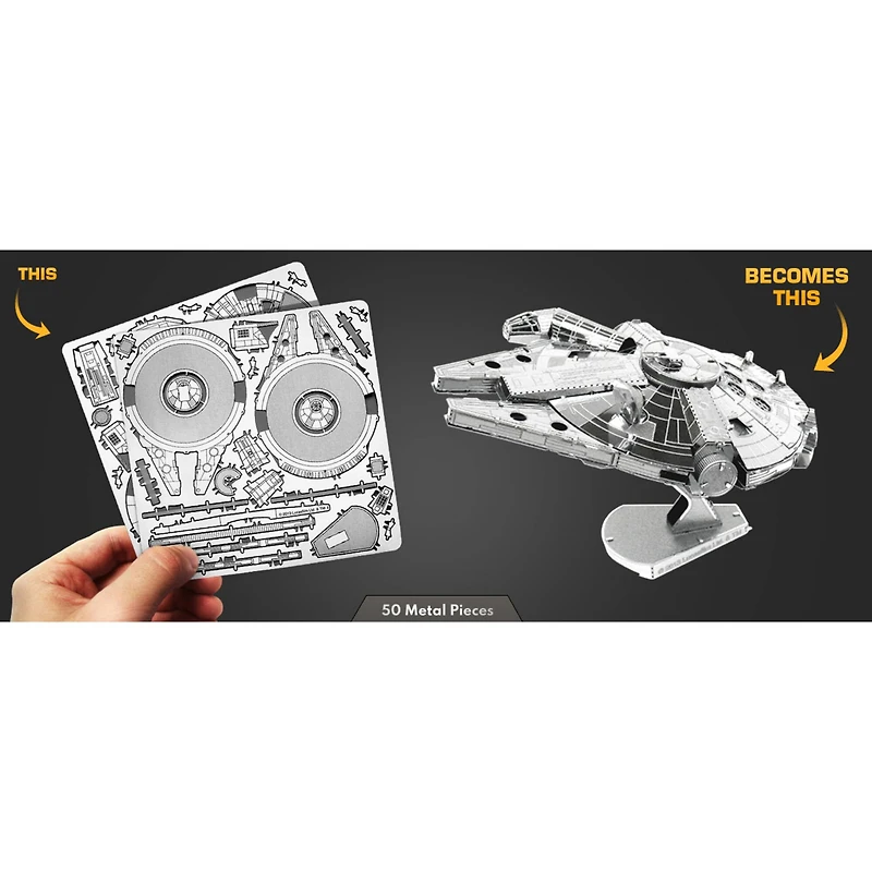 Metal Earth® Star Wars™ Millennium Falcon™ Steel Model Kit