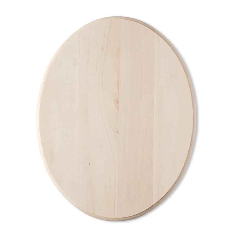 Basswood Oval Plaque by Make Market®