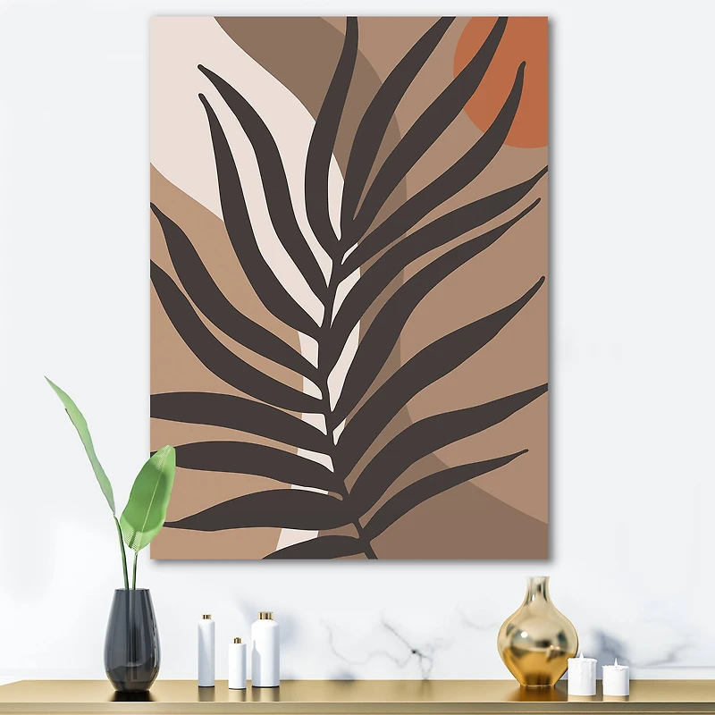 Designart - Tropical Leaf Silhouettes and Shapes II