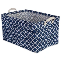 DII® Nautical Blue Lattice Laundry Bins